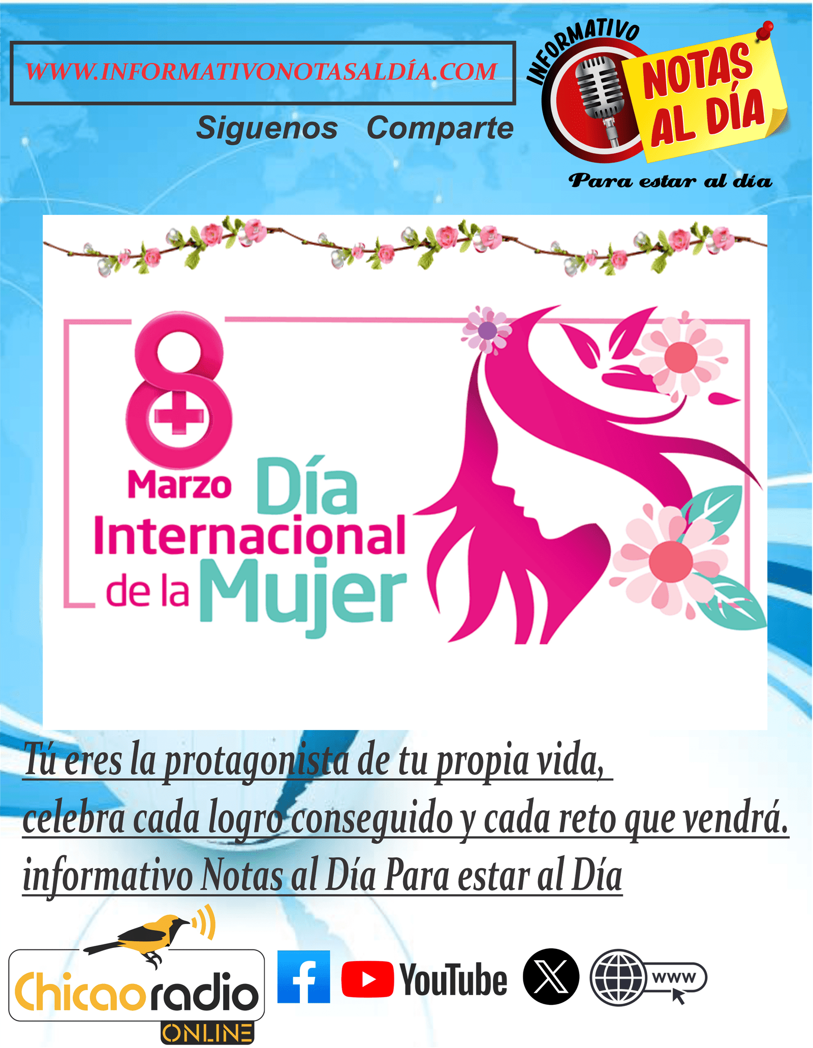 feliz dia mujer